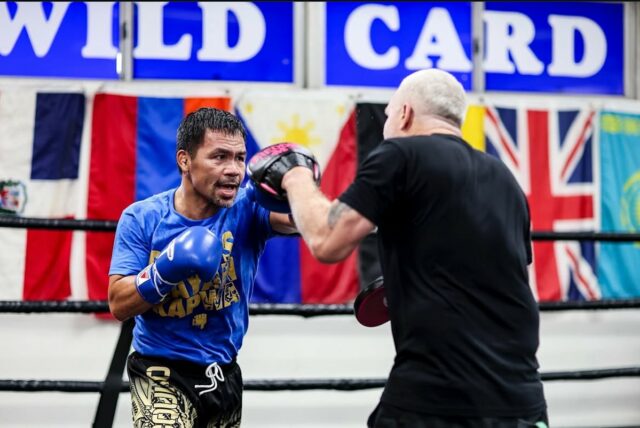 Manny Pacquiao Freddie Roach Wild Cardard