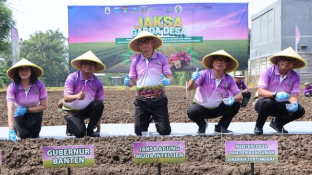 Ele obteve a segurança alimentar da cidade, Banten se tornou uma locomotiva dos promotores de alimentos Mandiri

