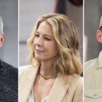 Nancy Travis sutil sutil homem de pé da cabeça da mudança de engrenagem engrenagens dentro da piada