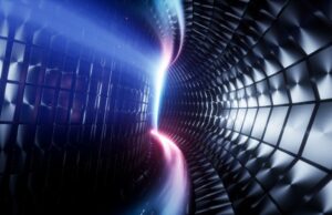 Como funciona a energia de fusão e as startups que a buscam Plasma flows through an illustration of a tokamak fusion reactor.