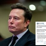 Elon Musk em uma reunião com os republicanos.
