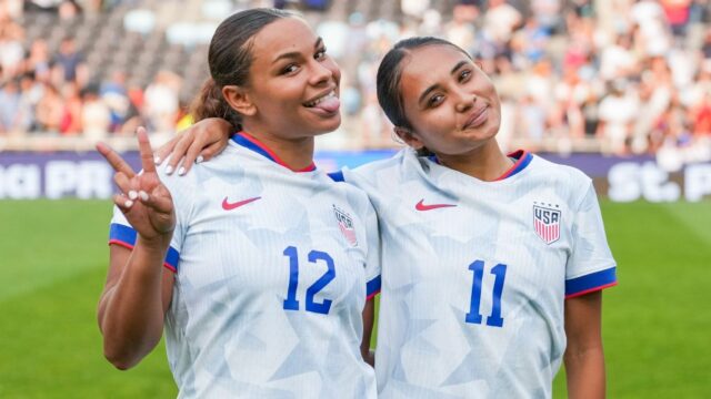 Emma Hayes encontrou as alternativas de expresso triplo de USWNT '

