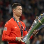 Emocional Ronaldo diz "nada melhor" do que ganhar troféus com Portugal após o triunfo da liga das nações da UEFA