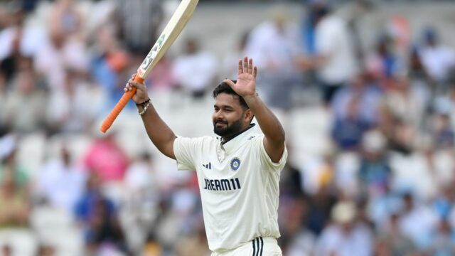 Eng vs.: Rishabh Pant quebra o recorde de Dhoni para a maioria dos séculos de cabine indiana

