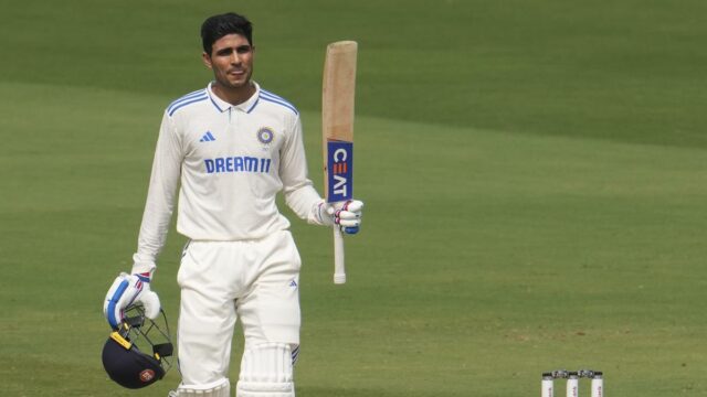 Eng vs., série de testes: estatísticas de capitania de Shubman Gill; Registro para lucro/perda, resultados

