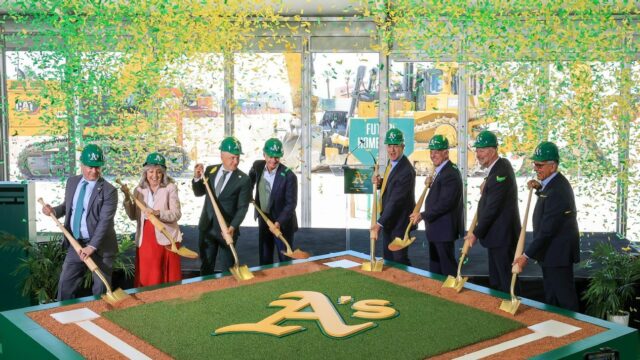 Equipe 'We Are Vegas': comece a construir o estádio

