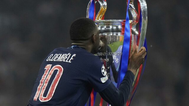 Esquadrão PSG para a lista do campeonato mundial de clubes da FIFA de jogadores de Paris Saint-Germain; Dembele, incluindo a dupla

