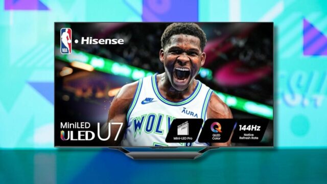 Esta enorme TV Hisense U7 4K está à venda pelo preço mais baixo de todos os tempos

