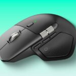 Este é o Logitech MX Master 4 e tem um novo botão