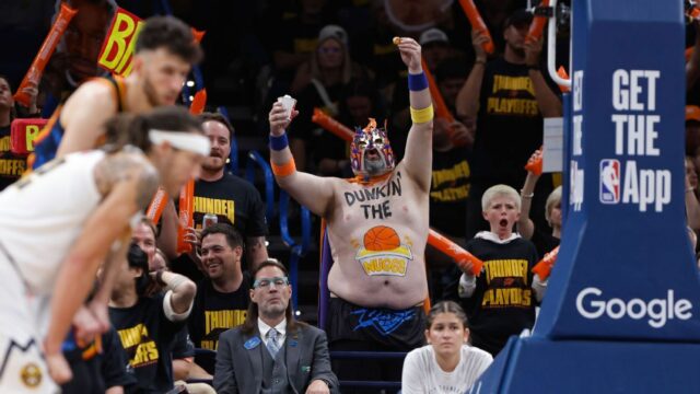 "Este é o sonho do trovão": como um superfan contribui para a "defesa de lançamento livre da OKC"

