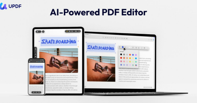 Este editor de PDF alimentado pela Intelligence Artificial acaba de obter uma importante atualização updf 2.0

