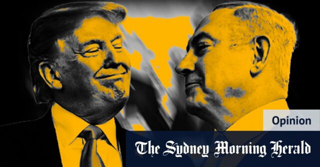 Eu desonro Trump e Netanyahu, mas em algumas coisas que estavam realmente certas

