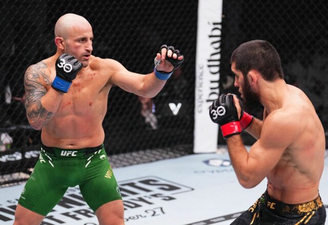 "Eu estava gostando" - Alexander Volkanovski diz que a luta islâmica de makhachave empurra -a mais profundamente do que nunca

