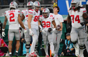 “Eu estou no fundo”: Ohio State Te Bennett Christian fornece informações sobre o retorno após o ano -suspensão do ano March Madness Logo