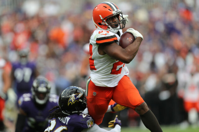 Ex Brown Nick Chubby delimitado na equipe surpresa da NFC


