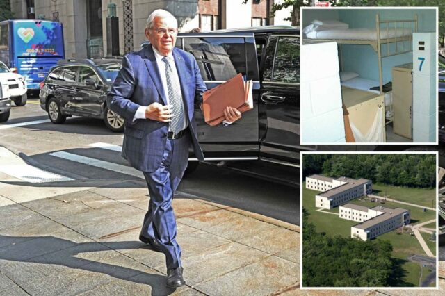 Ex -NJ desonrado. Sonhe Bob Menendez para ver a prisão depois de convencer o suborno

