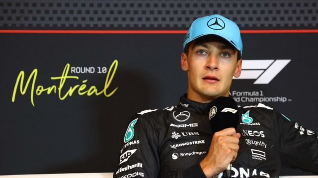 F1 Grande Prêmio Canadense 2025: Vencedor Russell, que dirige melhor do que nunca, mas o título de tiro no fim


