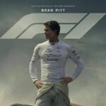 (Da esquerda para a direita) Javier Bardem, Brad Pitt, Damson Idris e Kerry Condon F1: O filme (foto através do Instagram/@4dxusa)