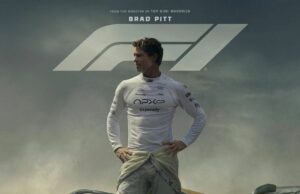 F1: Quanto tempo leva o filme? Tempo de trabalho e outros detalhes examinados (Da esquerda para a direita) Javier Bardem, Brad Pitt, Damson Idris e Kerry Condon F1: O filme (foto através do Instagram/@4dxusa)
