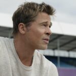 Brad Pitt e Damson Idris em 'F1 Film' (Crédito: Warner Bros / Apple Original Movies)