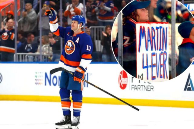 Os ilhéus Matt Martin se retiraram da carreira da NHL.