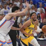 Pacers Tyrese Haliburton NBA Finals Game 5 Thunder