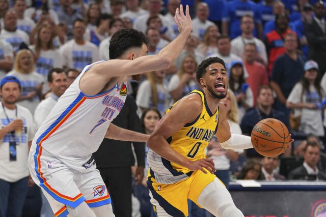 Pacers Tyrese Haliburton NBA Finals Game 5 Thunder