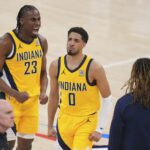 Tyrese Haliburton Pacers Thunder Game 1 NBA Finals Beat