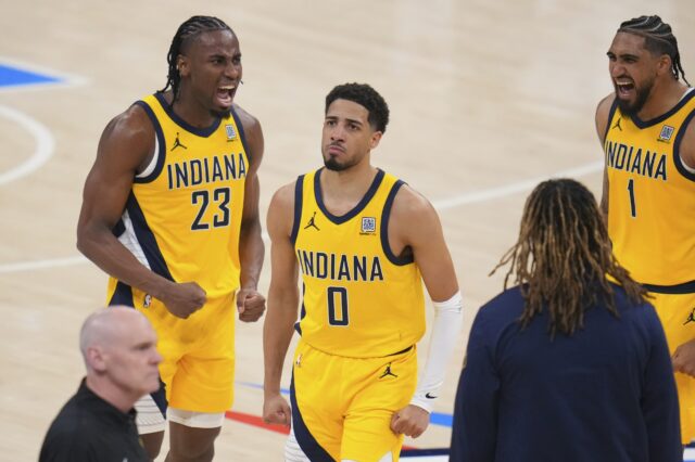 Tyrese Haliburton Pacers Thunder Game 1 NBA Finals Beat