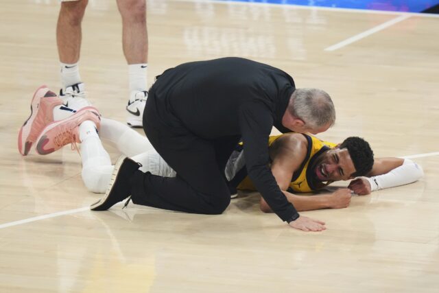 Indiana Pacers Tyrese Haliburton Lesão Achilles NBA Finals Game 7
