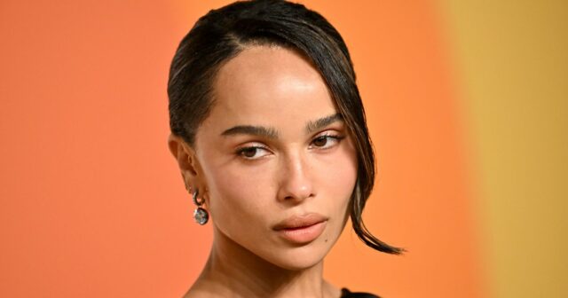 Flolle de menina legal de Zoe Kravitz

