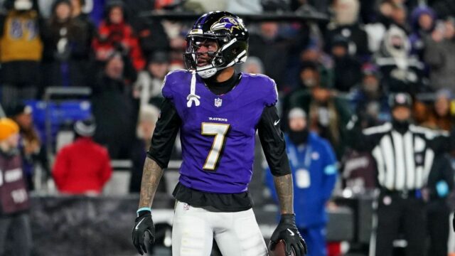 Fonte: Ravens dão a Wr Bateman $ 36,75 milhões

