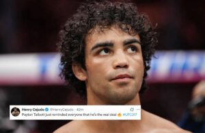 “Future Title Concorrente” – MMA World reage à vitória de Payton Talbott no UFC 317 Reações do ventilador. (Captura de tela cortesia: @UFC em x)