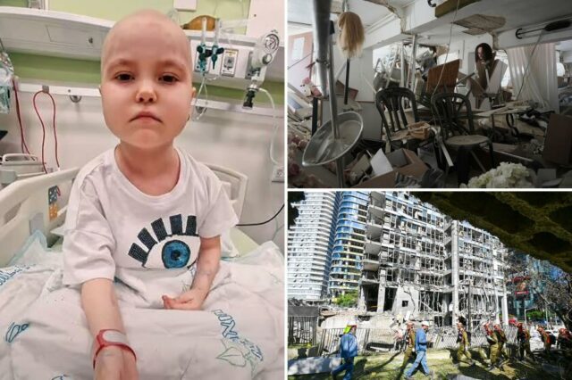 Garota ucraniana em Israel para a vida -Salvando tratamento de leucemia

