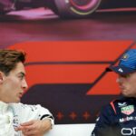 George Russell explica a chance de acaso com Max Verstappen e a filha Lily imediatamente após o controverso incidente em Barcelona