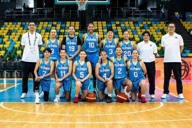 Gilas Mulheres na Copa Asiática para Missão Hard
