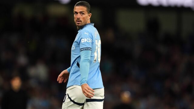 Grealish deixou de fora da equipe do clube de Man City


