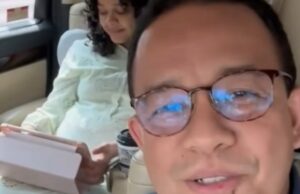 Happy Moment Anies Baswedan pega o primeiro neto a ir para casa Happy Moment Anies Baswedan pega o primeiro neto a ir para casa