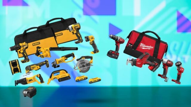 Dewalt 20 volts, kit de seis ferramentas