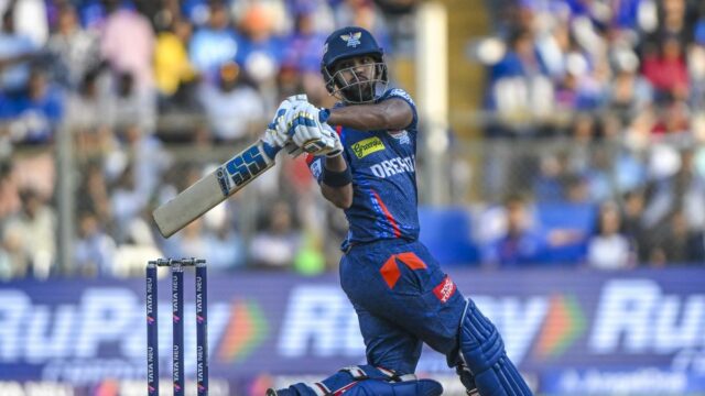 IPL 2025: Qual jogador atingiu mais seis?

