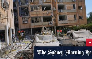 ISRAEL, IRANO Conflitos Atualizações ao vivo: Trump decidir no envolvimento dos EUA ‘dentro de duas semanas’; Os mísseis do Irã atingiram um hospital israelense As imagens de satélite fornecidas por Maxar mostram ontem o edifício Arak Water Reactor do Irã antes de Israel lançar ataques aéreos no reator (em cima) e construtor de reator após ataques aéreos (inferior).