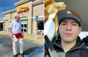 In-n-Out processando o YouTube Pranster por posar como um funcionário que produz uma atenção “suja” e “racialmente insensível” para os clientes In-n-Out processando o YouTube Pranster por posar como um funcionário que produz uma atenção "suja" e "racialmente insensível" para os clientes