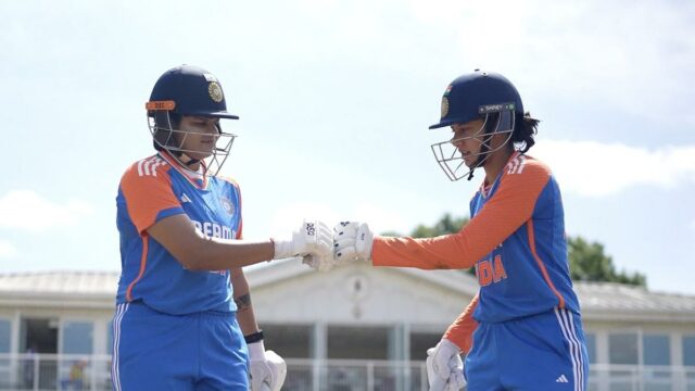 Ind-W vs ENG-W, 1º T20I: Uma série de Bolas Brancas Preparação Ideal para a Copa do Mundo no próximo ano, diz Sriti Mandhana

