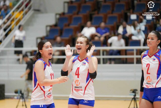 Jia de Guzman Bella Belen Alas Pilipinas AVC Nations Cup