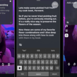 Instagrams -edits são lentamente ultrapassados ​​para Capcut