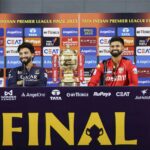 Irmã e mãe de Shreyas Iyer RCB vs PBKS IPL 2025 Final (relógio)