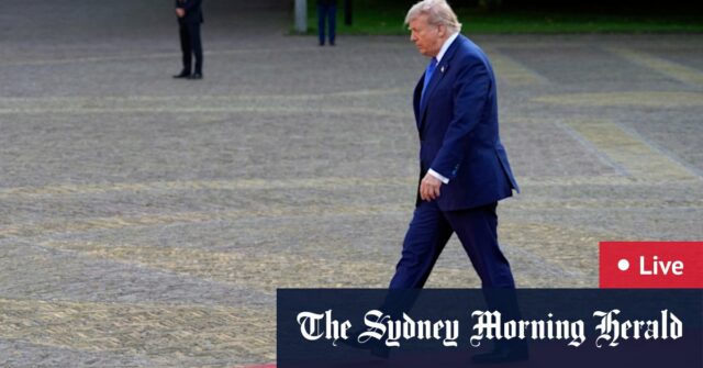 O presidente dos EUA, Donald Trump, disse que o Irã e a polícia americana se conheceram na próxima semana.