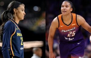 “Isso soa como uma carne”: fãs Alyssa Thomas evita a pergunta envolvida no relatório de saída de Dewanna Bonner "Isso soa como uma carne": fãs Alyssa Thomas evita a pergunta envolvida no relatório de saída de Dewanna Bonner