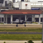 JETHITHANCE DE GRANGA F-30 no Aeroporto Aéreo de Tuvanantanitoppur