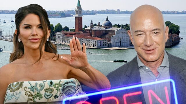 Loren Sanchez e Jeff Bezos San Giorgio Maggie Getty 1